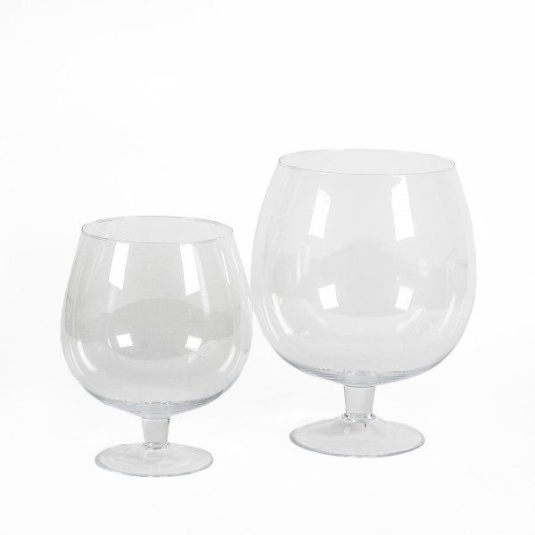 Glaskelch Brandy H 30 cm klar