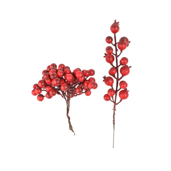 Beeren-Pick, rot, 20 Stk./Beutel