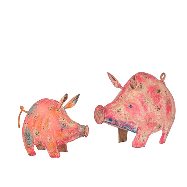 Metall-Schwein Wutz