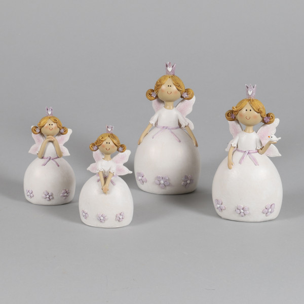 Poly-Fee Loreley mit Krone, 2 Mod sort