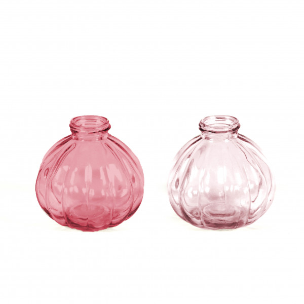 Kugelvase 8,5 x 9,5 cm Rosa / Altrosa