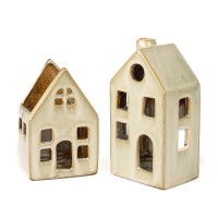 Steinzeug Teelichthaus Steinzeug Teelichthaus