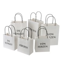 Papier-Geschenk-Tragetasche,weiß Papier-Geschenk-Tragetasche,weiß