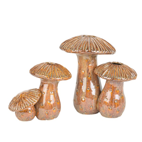 Keramik Deko-Vase Pilz, für