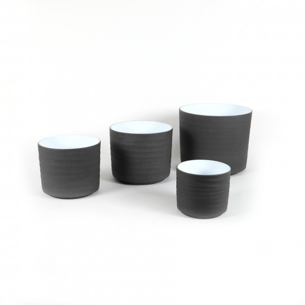 Keramik Zylinder-Topf Wave