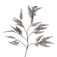 Farn-Zweig, 91 cm, lila Farn-Zweig, 91 cm, lila