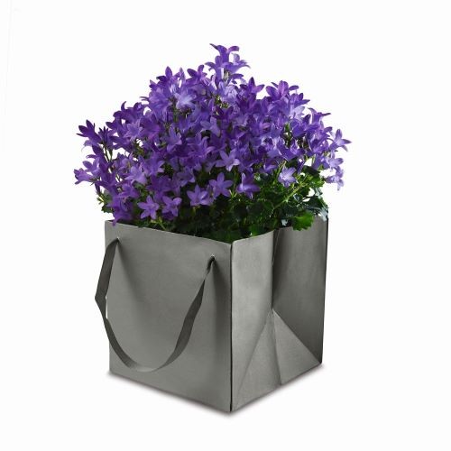 Deco Wraps Silver Bag natur 18x18x18 Topfgröße 18