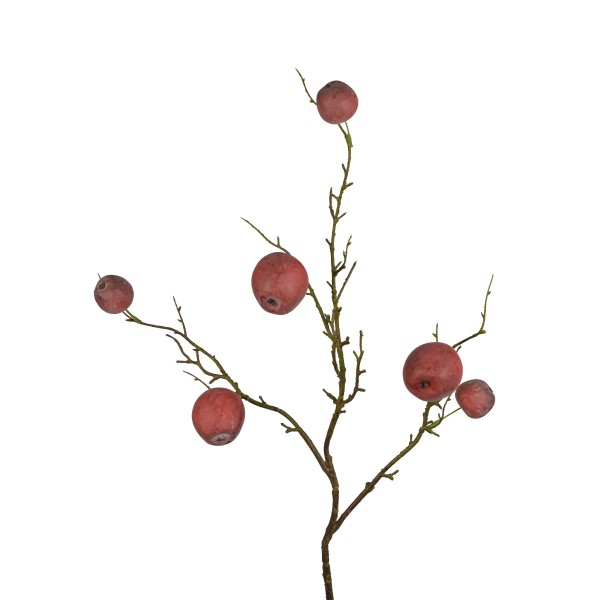 Apfel-Zweig, 90cm, burgund