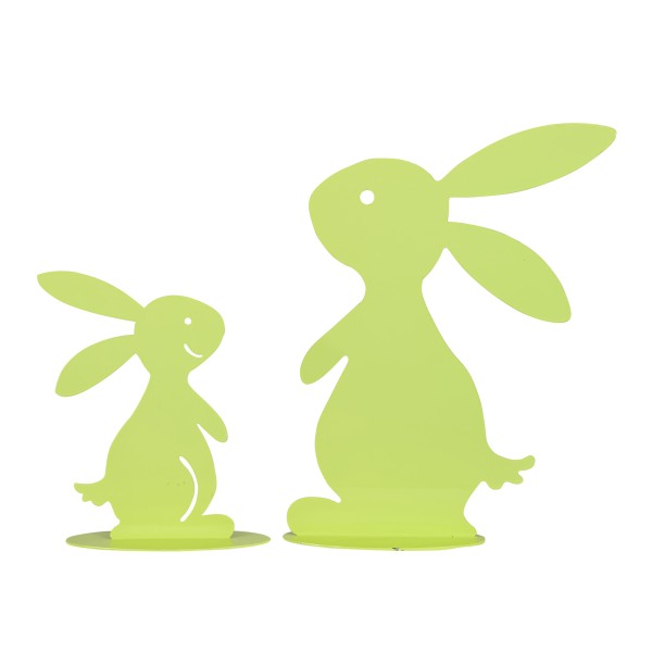 Metal - Aufsteller Hase Freddy