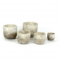 Keramik-Topf Rustiko bauchig Keramik-Topf Rustiko bauchig