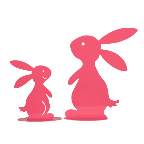 Metal - Aufsteller Hase Freddy