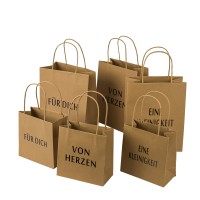 Papier-Geschenk-Tragetasche,natronbraun Papier-Geschenk-Tragetasche,natronbraun