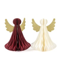 Papier-Engel, 25cm, z.auffalten mit Magnet, stehend Papier-Engel, 25cm, z.auffalten mit Magnet, stehend