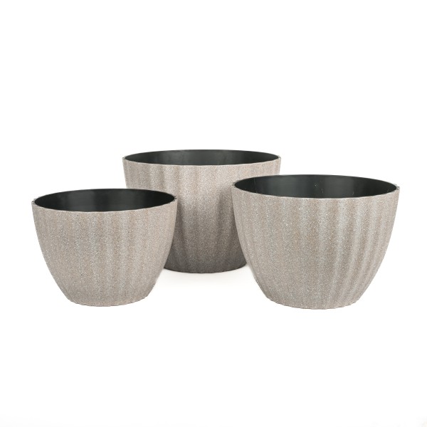 Kunststoff-Schale hohe Form,gerillt