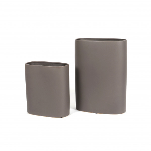 Keramik Vase Laura, oval