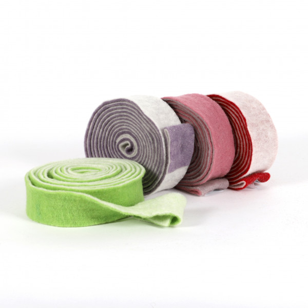 Klausi zweifarbiges Topfband 6,5 cm 5 m