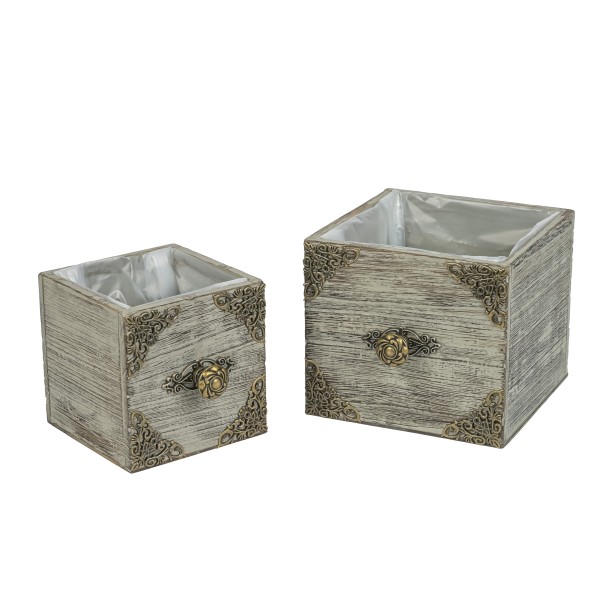 Holz Pflanzwürfel