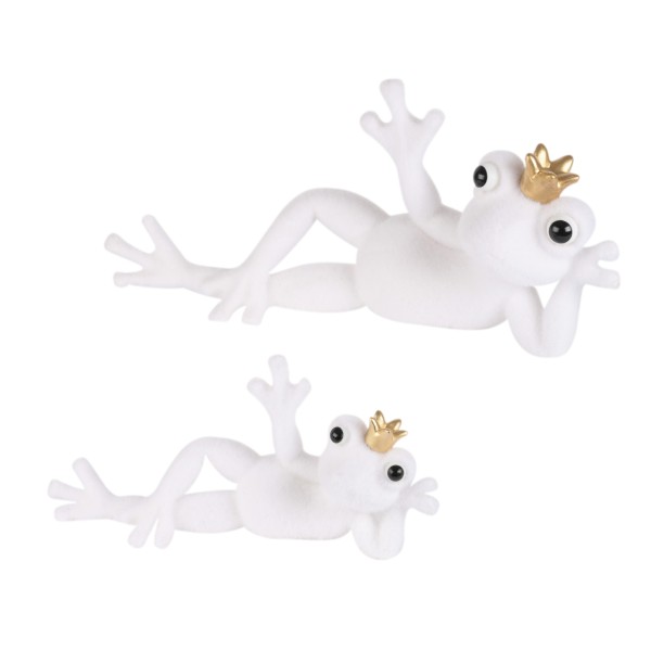 Froschkönig Diego ,liegend/grüßend