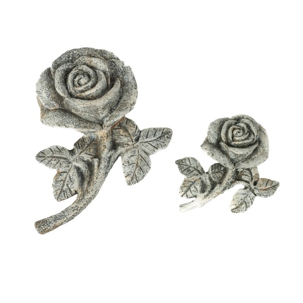 Poly-Rose liegend, geschwungen