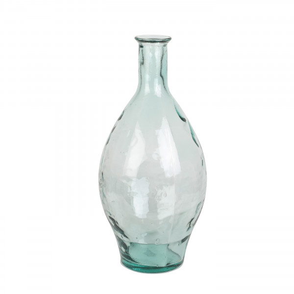 Bodenvase Vince H 75 cm aus 100 % Recyclingglas