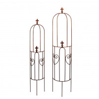 Rankhilfe Halbrund für an die Wand Rankhilfe Halbrund für an die Wand