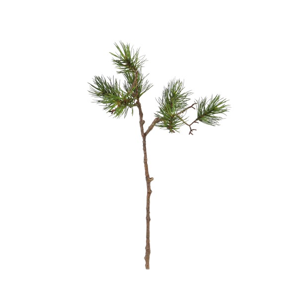 Kiefernzweig Indy x 7, 54 cm natur-grün