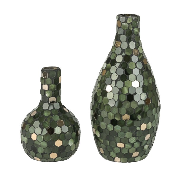 Vase Verde Oscuro
