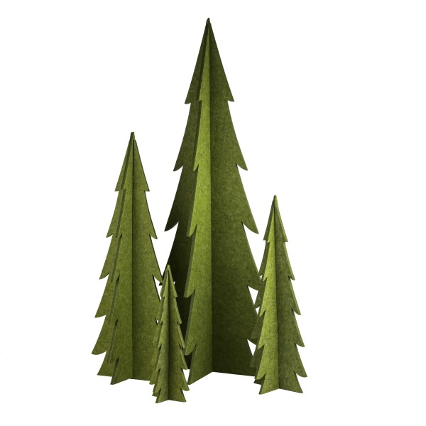 Tannenbaum aus Filz