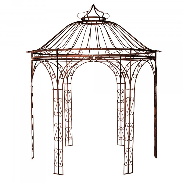 Pavillon, Metall, rost, 300x30 0x320 cm / 135 kg