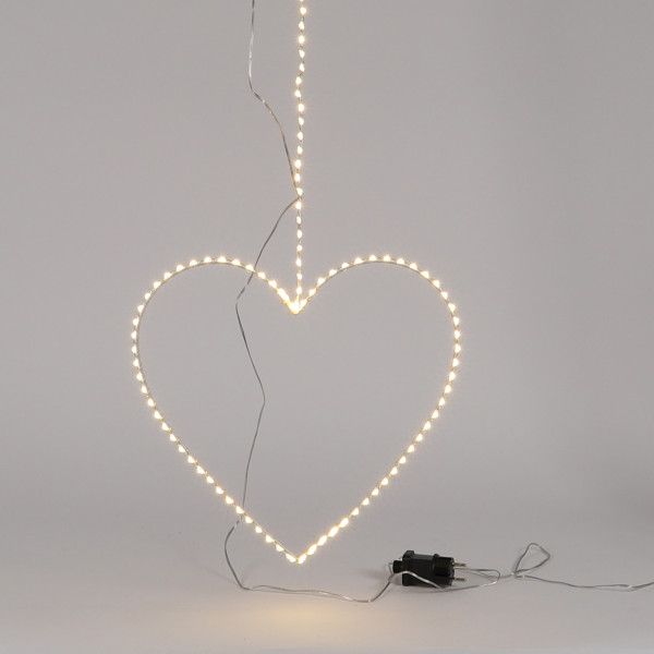 LED - Deko-Herz zum hängen mit