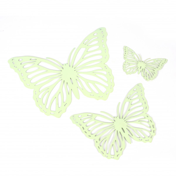 Schmetterling Papillon Metall