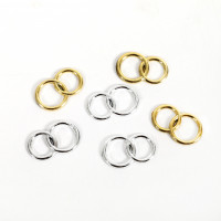 Streuteile Ringe ca. 2 cm Blt. x 6 Stück gold Streuteile Ringe ca. 2 cm Blt. x 6 Stück gold