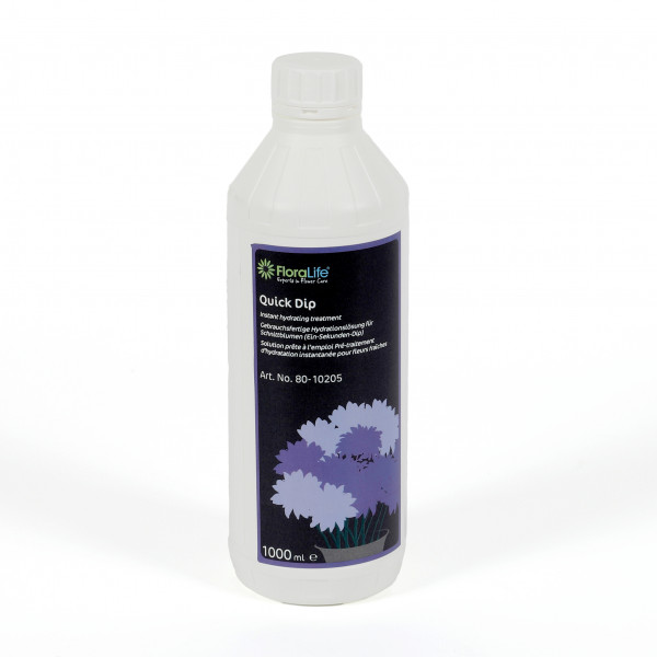 Oasis FLORALIFE Quick Dip 1 L. Flasche Lebensverlängerung von Frischblumen