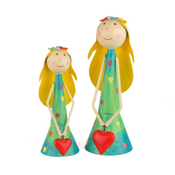 Metall-Mädchen,grün