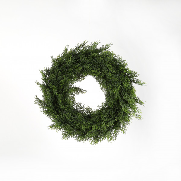 Thujakranz, 43 cm grün-natur