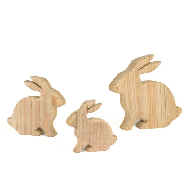 Hase Stella ,Holz,natur