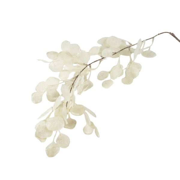 Lunaria-Zweig, 66 cm, kristall-weiß