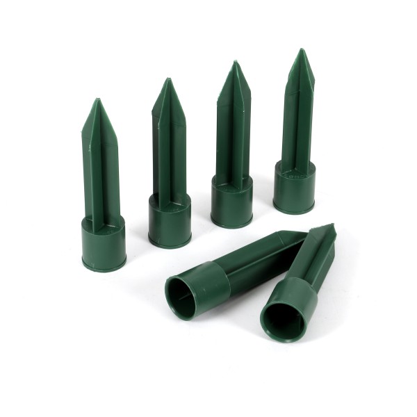 Kerzenhalter Spezial 25 er Pack, d2,5cm x 11,5cm grün