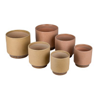 Keramik Topf Pia gesandete Oberfläche Keramik Topf Pia gesandete Oberfläche