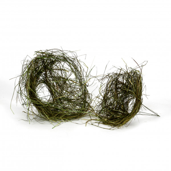 Bindehilfe struppig aus Gras
