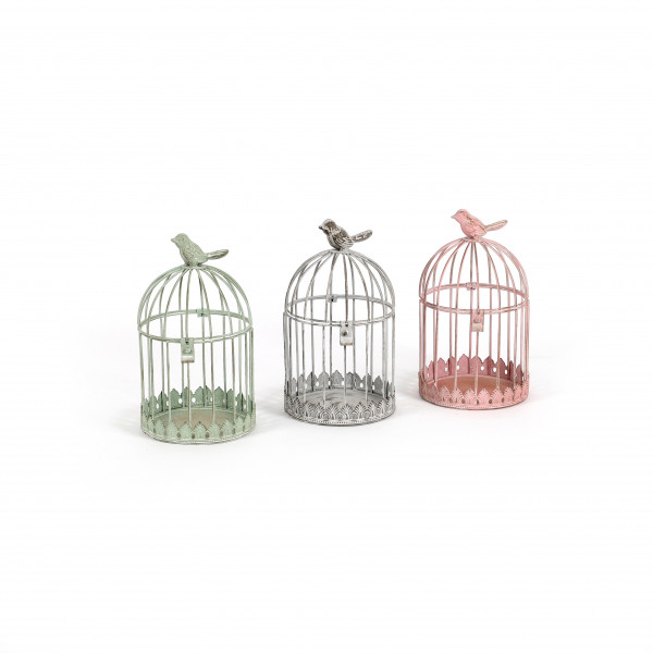 Vogelkäfig Augias Metall 12,5x21 cm