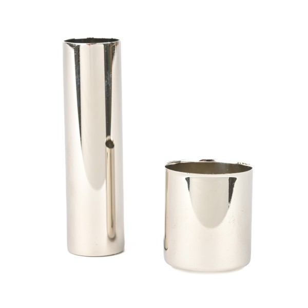 Spitzkerzenhalter,Metall, mit Magnet