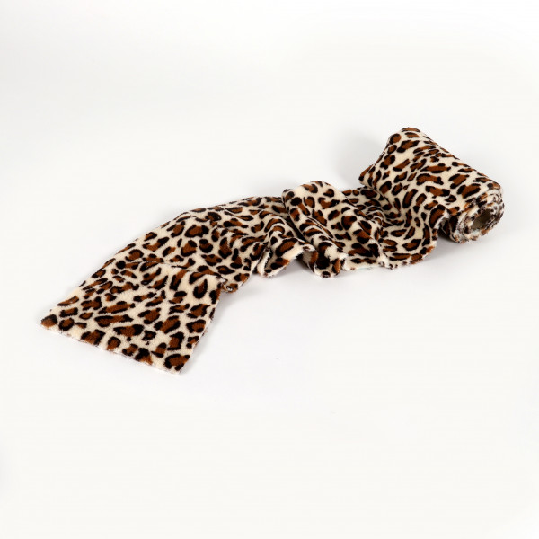 Deko Stoff Leopard Textil 15x200 cm