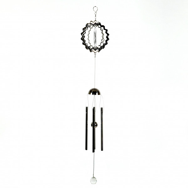 Mobile Windspiel Schmetterling Edelstahl 81x15x6 cm