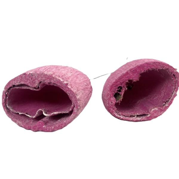 Palm Nuss cup frosted erika am Draht (Polybeutel x 25 St.)