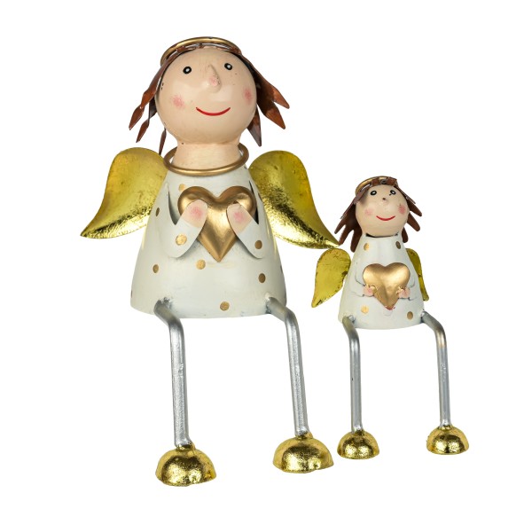 Kantenhocker Engel Ariel mit Herz