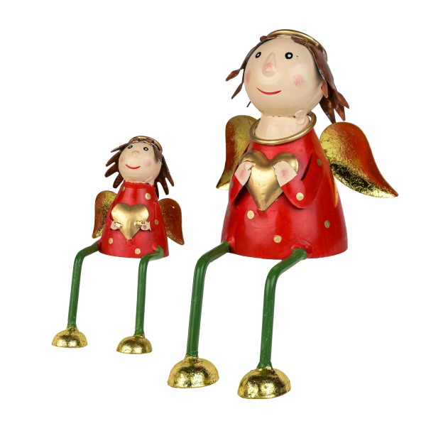 Kantenhocker Engel Ariel mit Herz