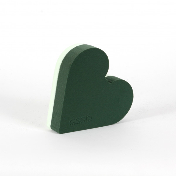 Oasis Herz Polly Hartschaum- unterlage 20x21x6 cm