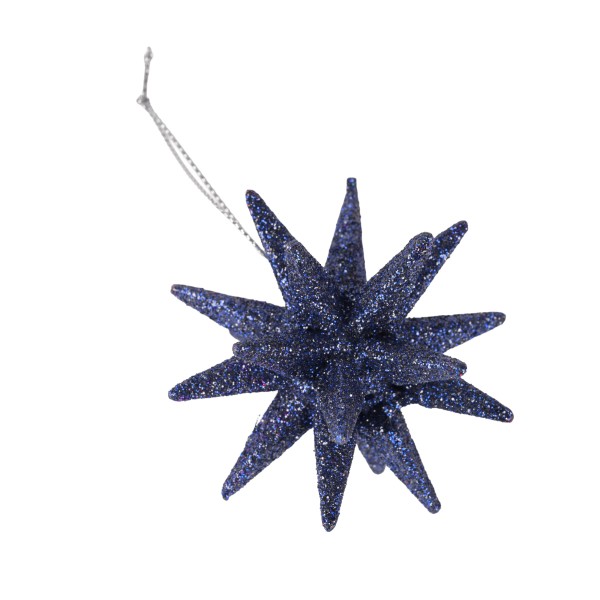 Dekohänger Sputnik Kunststoff,beglittert 6 cm