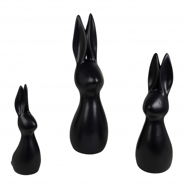 Keramik-Hase Findus stehend